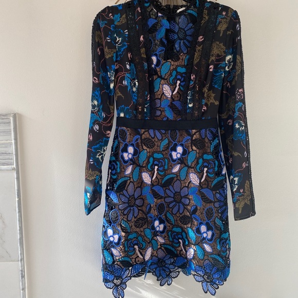 Self Portrait Maxine Guipure Floral Lace D… - Picture 6 of 14